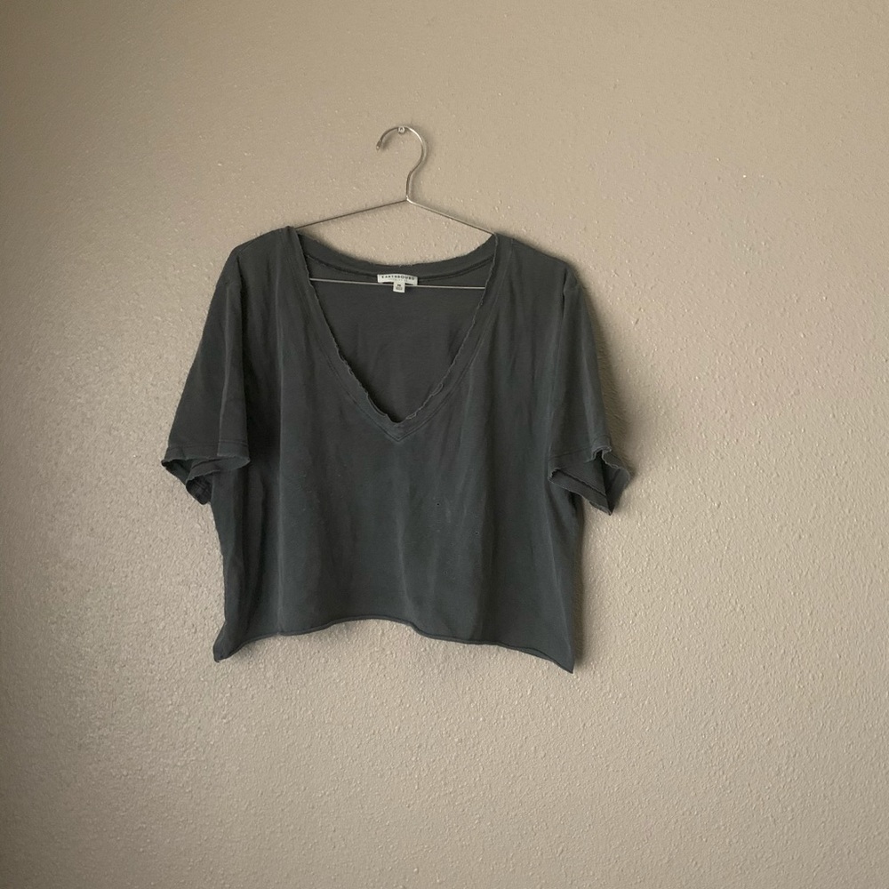 Distressed Cropped Tank
